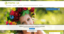 Desktop Screenshot of centrummamaija.pl